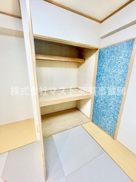 セレッソコート福島ウエストライブの収納|◆和室の収納スペースです。大容量です！お布団もしっかりと収納して頂けます♪
