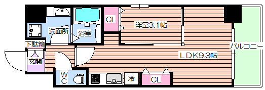 【間取り】 | プリエ福島