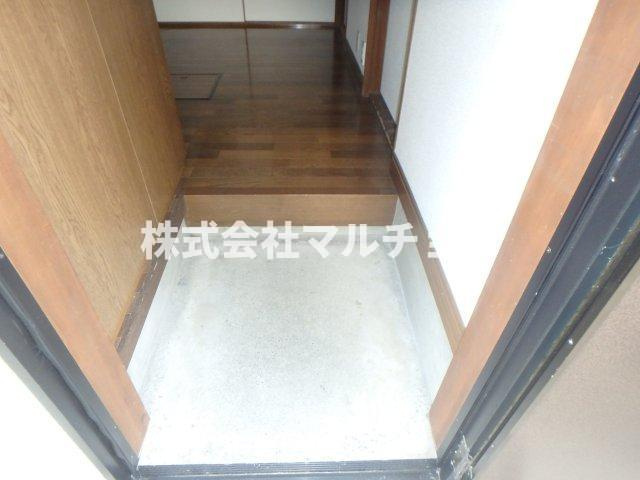 コーポ大戸台の玄関|きれいな玄関です