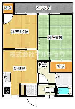 コーポ大戸台の間取り