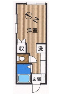 新潟県燕市 一棟アパートの間取り