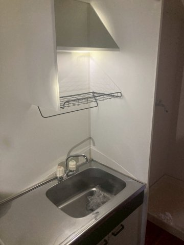 新潟県燕市 一棟アパートのキッチン