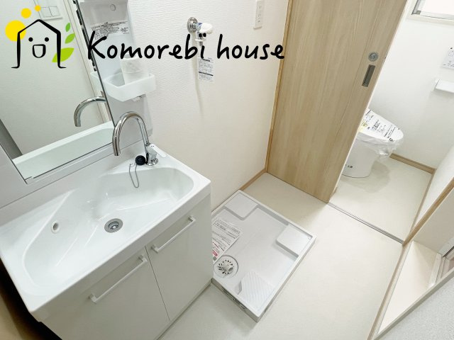 大宮七里グリーンハイツ　6号棟の独立洗面台|独立洗面台で身支度をすべて済ませてしまいましょう