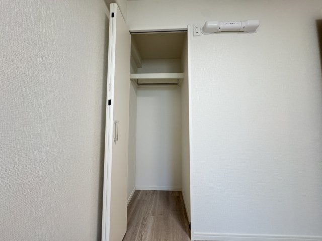 エンゼルハイム中央本町の収納|全ての居室にはクローゼット収納がございます