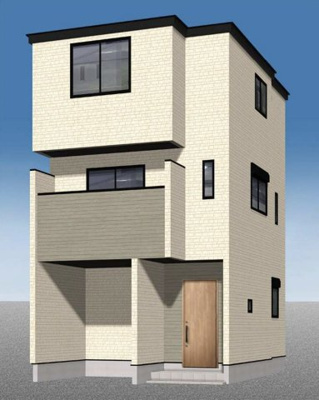 【外観パース】 | 【名古屋市南区呼続元町22−9新築戸建】 | 初夏の最強キャンペーン対象物件です♪詳細は弊社ホームページもしくはスタッフまでお気軽にお問合せ下さいませ♪ お役に立てる自信があります♪