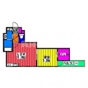 【間取り】 | アルヴィータ博多の間取り