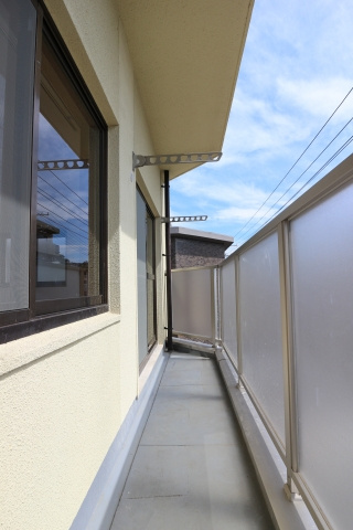 坂上コーポラスのバルコニー