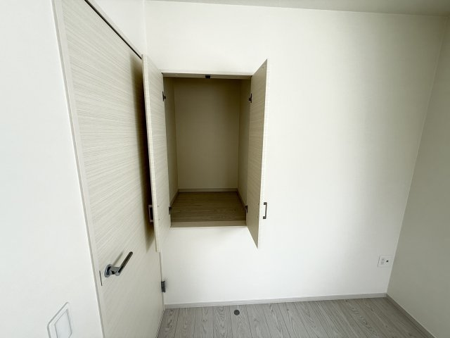 福田3号棟の玄関