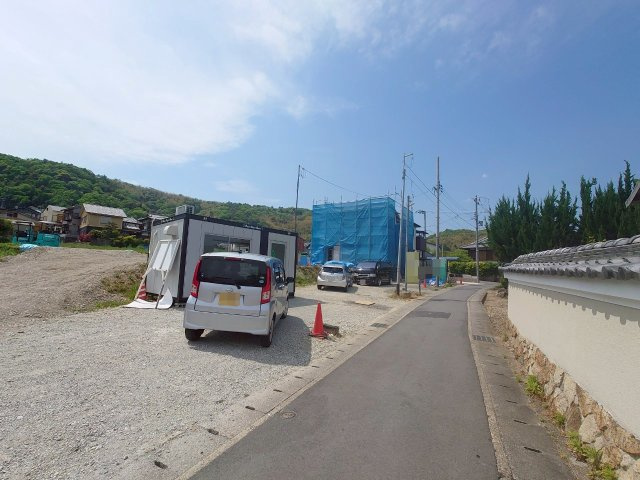 限定４区画新築分譲☆人気のオール電化仕様☆設備充実☆駐車２台ＯＫ☆山科区西野山射庭ノ上町の外観|現況 更地(２０２５年５月撮影)