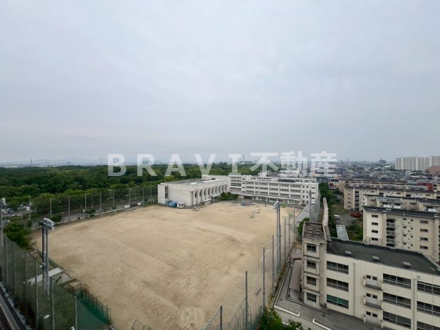 ガーデンシティ新金岡　BRAVI不動産の展望|【ガーデンシティ新金岡】南向きで日当たり良好です