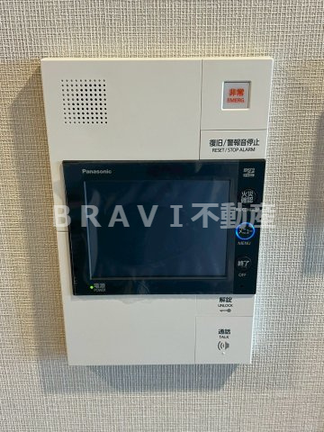 ガーデンシティ新金岡　BRAVI不動産のセキュリティ|【ガーデンシティ新金岡】モニター付インターホン