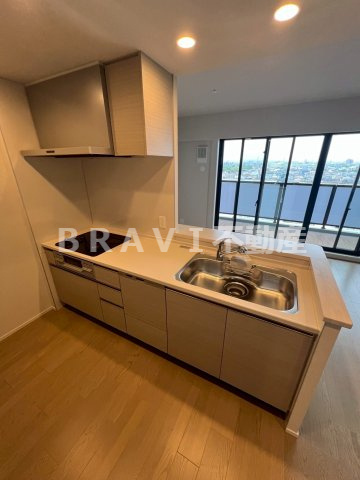 ガーデンシティ新金岡　BRAVI不動産のキッチン|【ガーデンシティ新金岡】お料理しやすいキッチンです