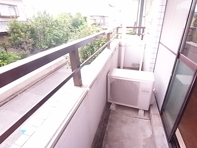 リッツ川原のバルコニー