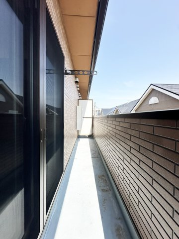 ピース リベルタ 川内北原のバルコニー|陽当たり良好なバルコニーです