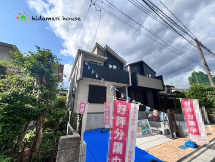 北区奈良町　新築戸建　ブルーミングガーデン01の外観