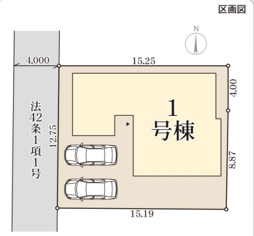【区画図】 | リーブルガーデン葛城林堂２期 | 区画図