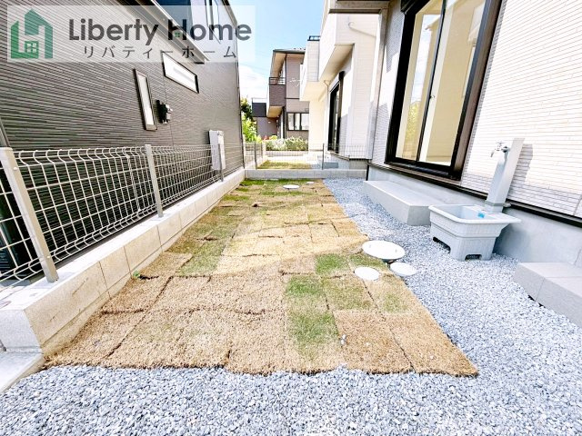 取手市台宿１丁目　新築戸建　2号棟の庭