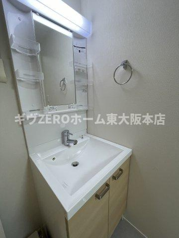 ハーモニーテラス中川東の洗面所