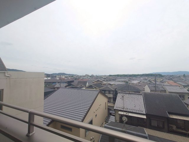◆リフォーム済◆ペット可◆南向き◆五山の送り火「妙・法」望む◆スーパー・コンビニ徒歩１分◆じょい下鴨の展望|バルコニーからの眺望