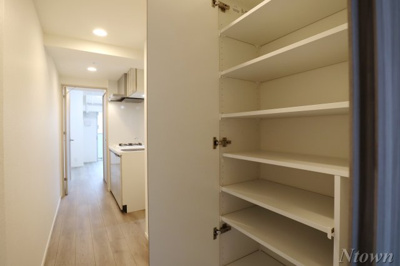 【収納】 | ディアレイシャス東別院Ⅲ | ちょっとした収納スペースも充実しています
