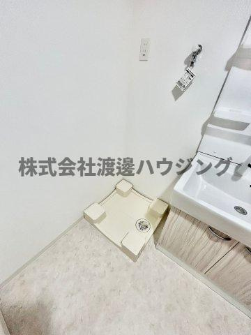 リバレイン江坂の設備|室内洗濯パン