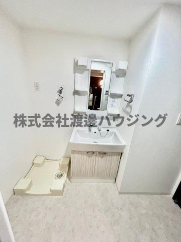 リバレイン江坂の洗面所