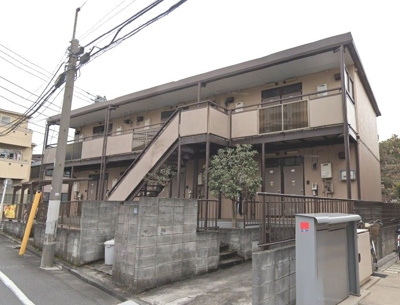 【外観】 | シティハイムイーストベル | 2階建てのアパートです(^^)/