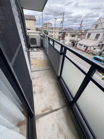 Palette神戸東須磨のバルコニー