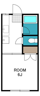 【間取り】 | コーポコジマB棟