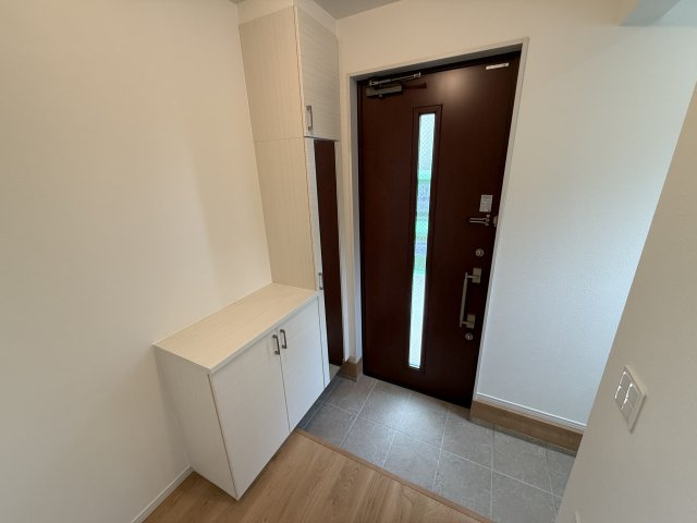 福田1号棟の玄関