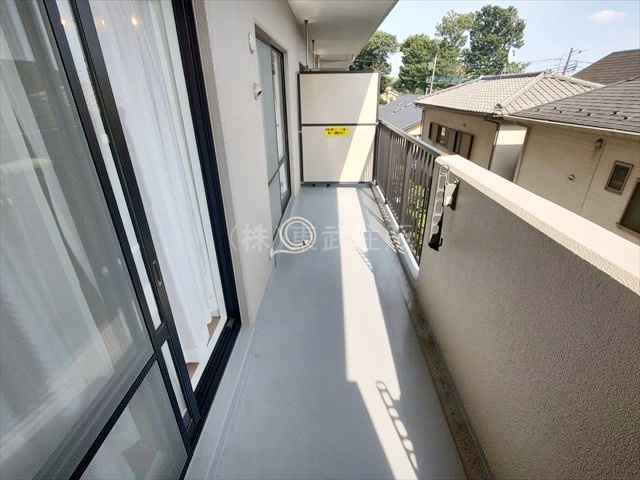 【バルコニー】 | エクセルふじみ野 | 風通しの良いバルコニーです