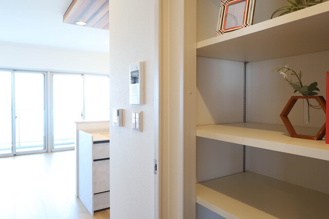 アウルステージ西市のその他|収納棚付きで収納力も豊富です♪