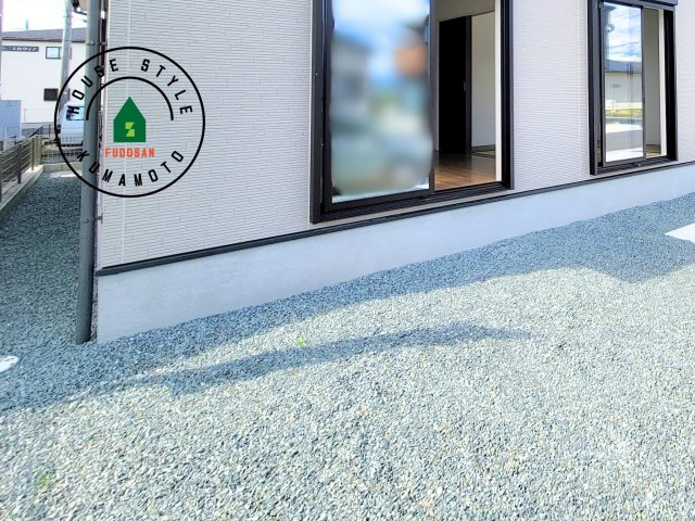 菊池市西寺第3-2棟（2号棟）　の外観：施工例|将来的にウッドデッキなど施工して、素敵なバルコニースペースを活用できます。