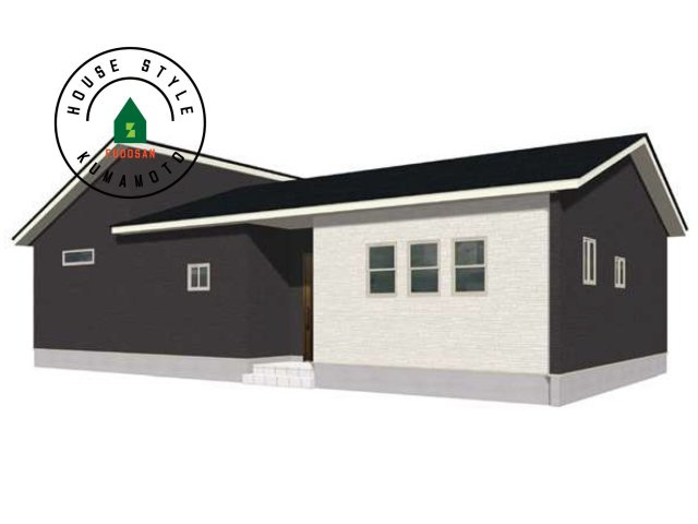 菊池市西寺第3-2棟（2号棟）　の完成予想図|外観も気になるポイント