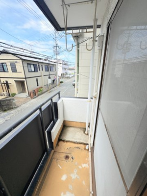 【バルコニー】 | パールハイツ | 陽当たり良好なバルコニーです