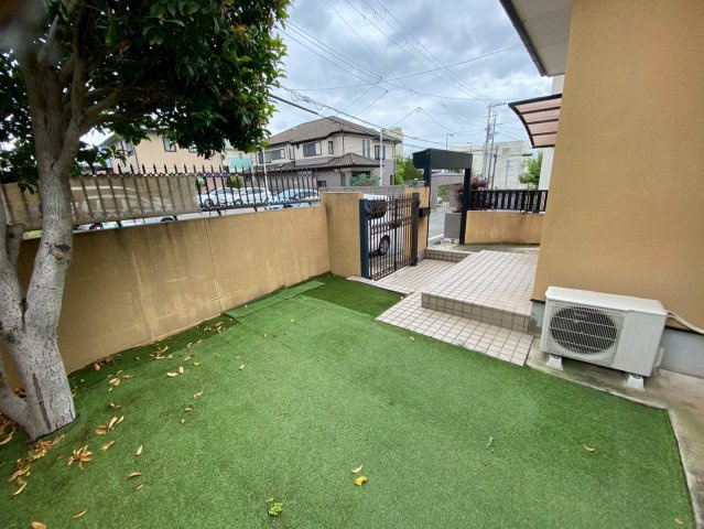 三条南町戸建てのバルコニー