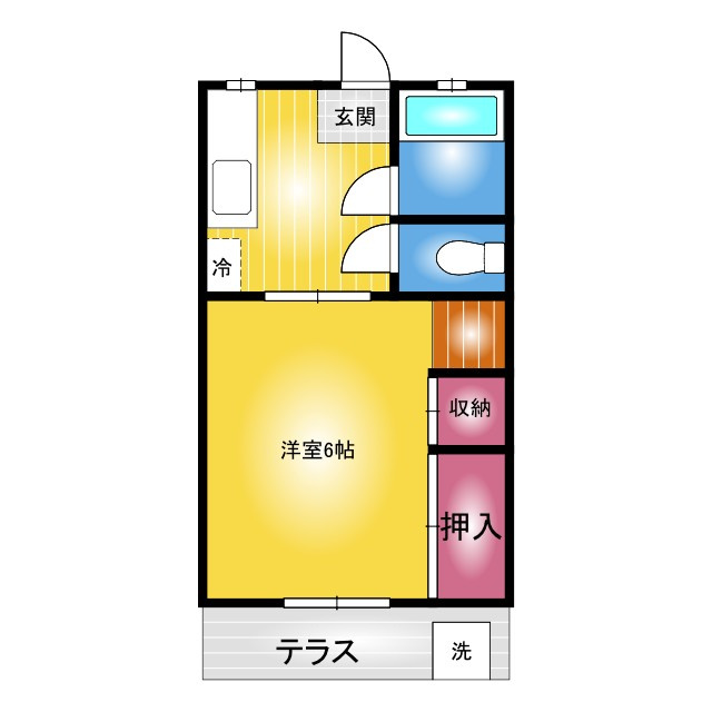 ニュータナベ第二の間取り