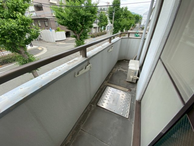 アムール芦屋のバルコニー