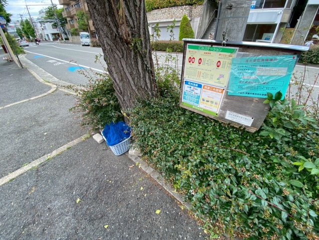 アムール芦屋の庭