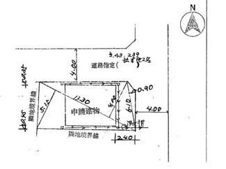 【土地図】 | 売地　東長戸1丁目