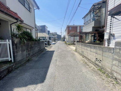 【前面道路含む現地写真】 | 売地　東長戸1丁目