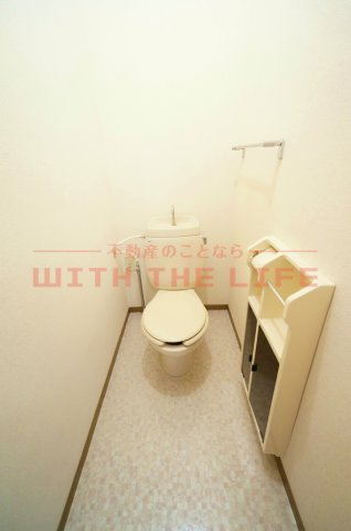 グランドール国分【キャッシュバック対象物件】のトイレ|清潔感のあるトイレです