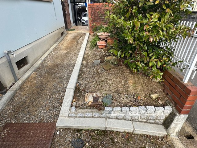 萩生　中古戸建の庭