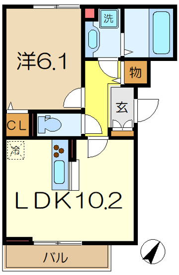 【間取り】 | D Paina Hino