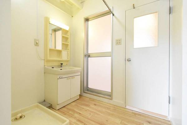 ビレッジハウス上妻2号棟の洗面所|ビレッジハウスの同一物件・同一タイプの間取りの写真です