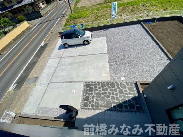 前橋市公田町　限定1棟　リーブルガーデン　新築建売の駐車場|駐車場に車を止められます