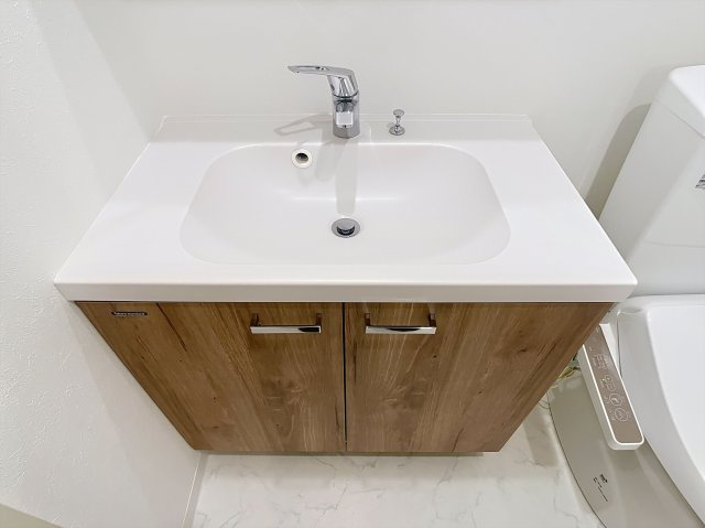 プリマガーデン岡山　弐番館の洗面所