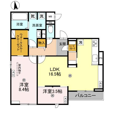 【間取り】 | クラシスト千里丘上