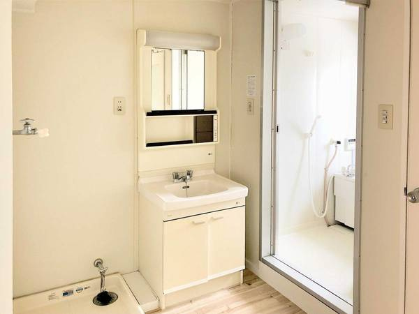 ビレッジハウス上北島1号棟の洗面所|ビレッジハウスの同一物件・同一タイプの間取りの写真です