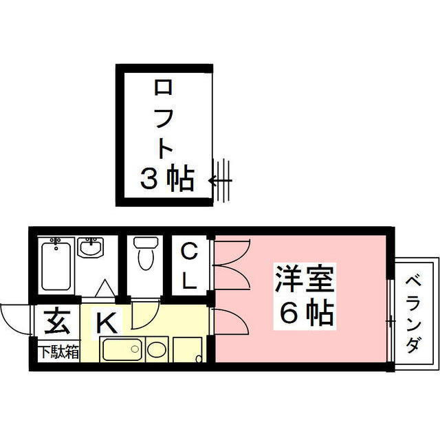 ＫＴ　ＳＩＮＳＩＡⅡの間取り